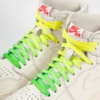 paire de lacets de couleur en dégradé Acid fluo de la marque Sweetlaces