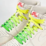 paire de lacets de couleur en dégradé Acid fluo de la marque Sweetlaces