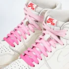 paire de lacets de couleur en dégradé Barbapapa rose de la marque Sweetlaces