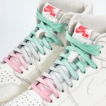 paire de lacets de couleur en dégradé Mint Lover rose de la marque Sweetlaces